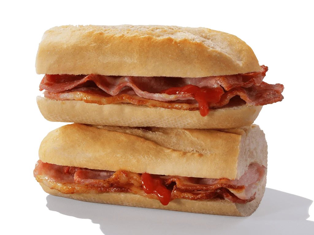Greggs Bacon Breakfast Baguette