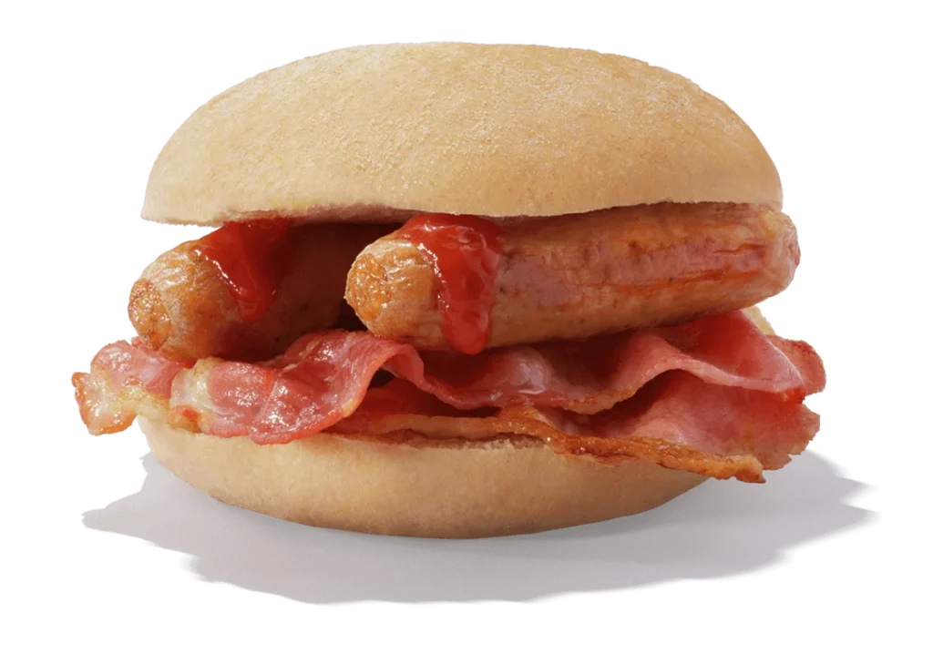 Greggs Bacon & Sausage Roll
