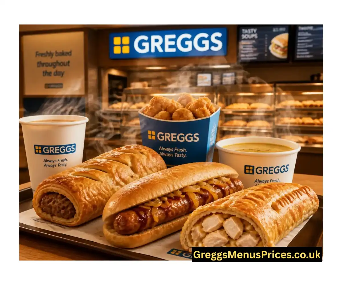 Hot Food at Greggs