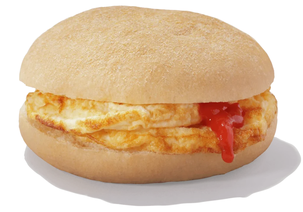 Greggs Omelette Breakfast Roll