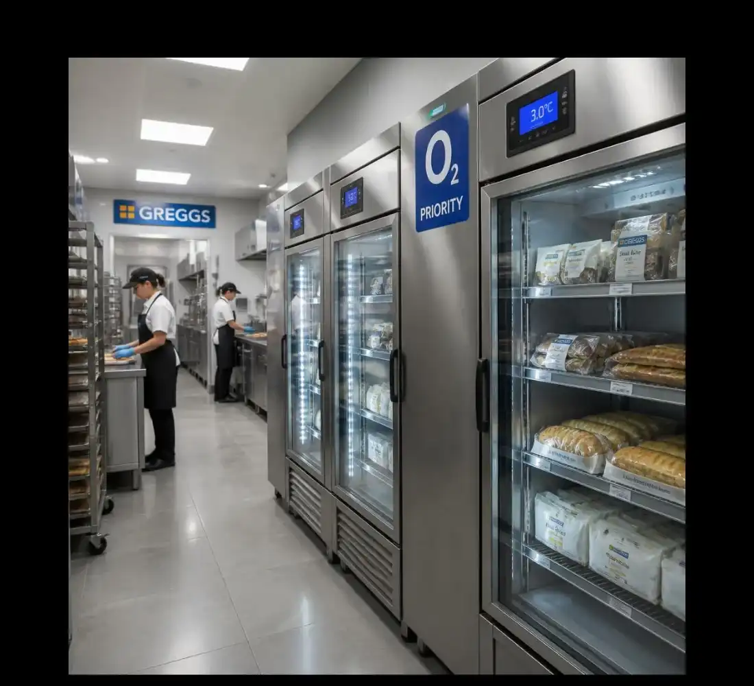 Commercial Refrigeration Used in Greggs’ Kitchen