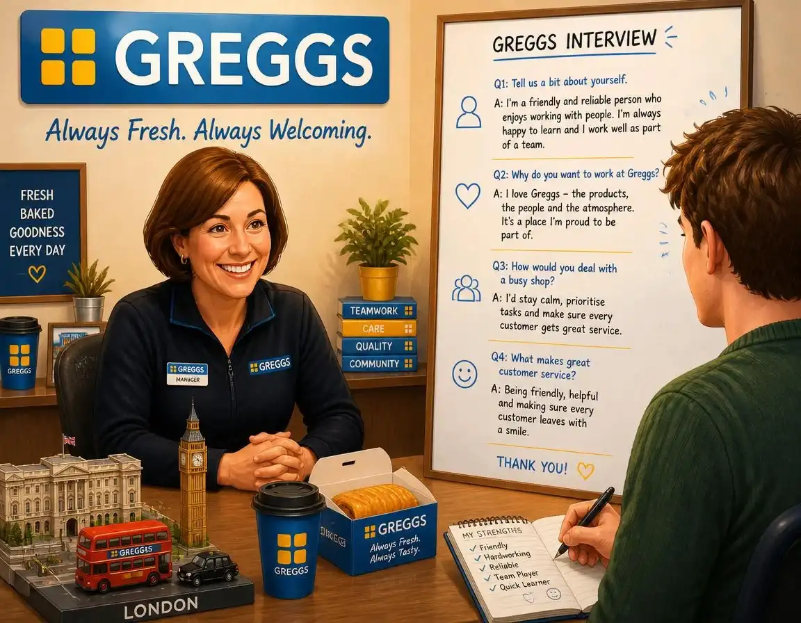 Greggs Interview Questions & Answers UK