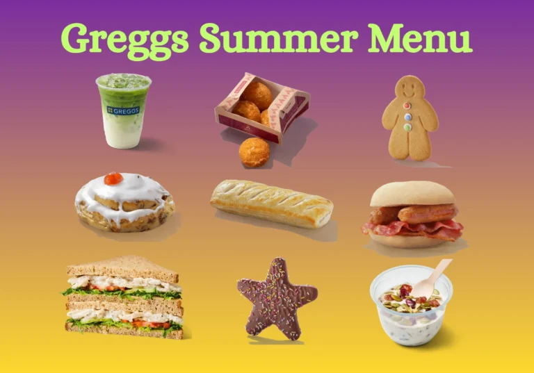 Greggs Summer Menu
