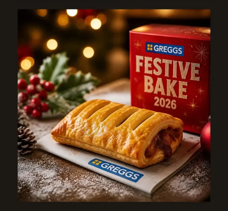 Greggs Festive Bake