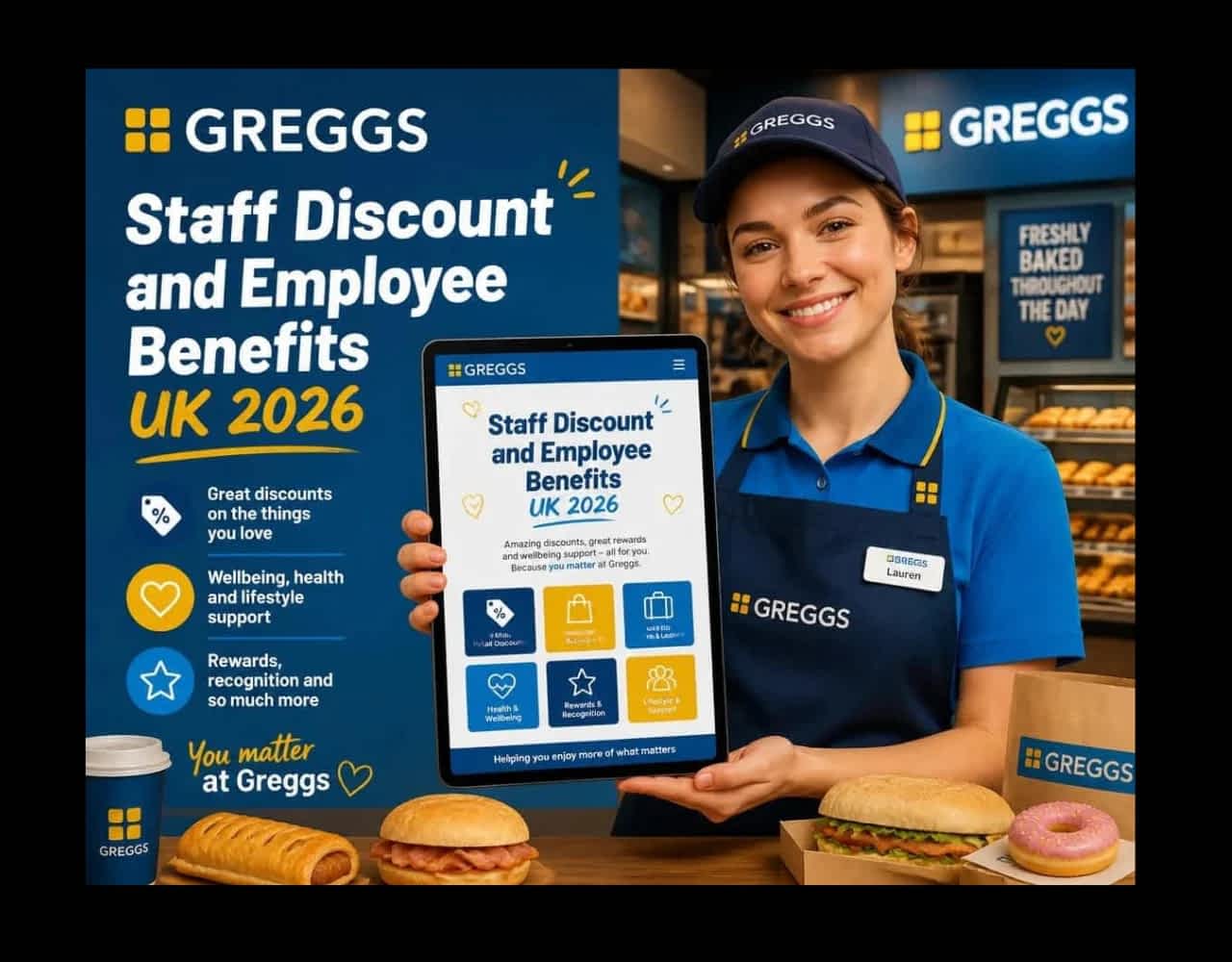 Greggs Staff Discount & Employee Benefits UK