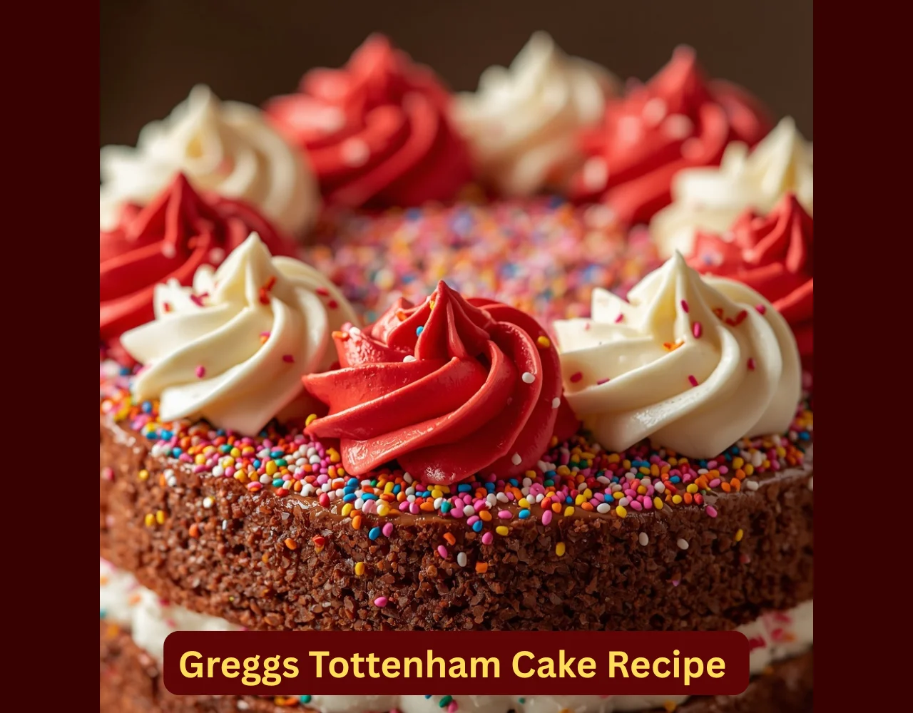 Greggs Tottenham Cake Recipe