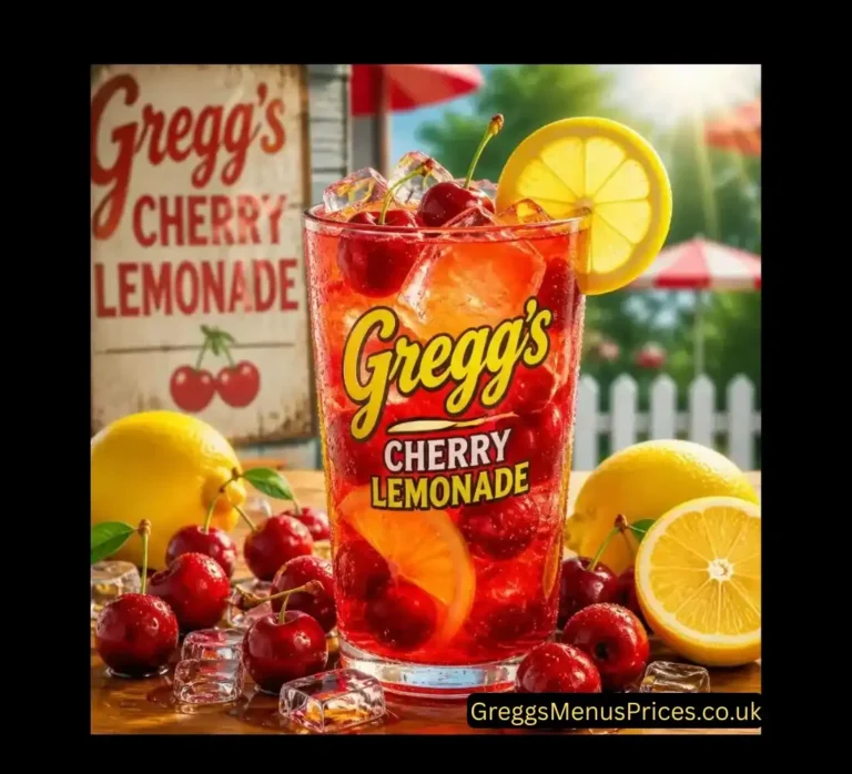 Greggs Cherry Lemonade Calories