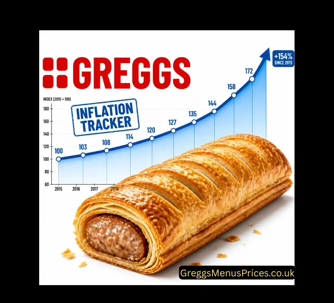 Greggs Sausage Roll Inflation Tracker