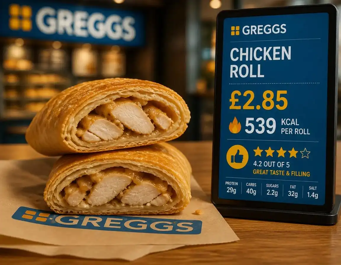 Greggs Chicken Roll Price, Calories & Honest Review