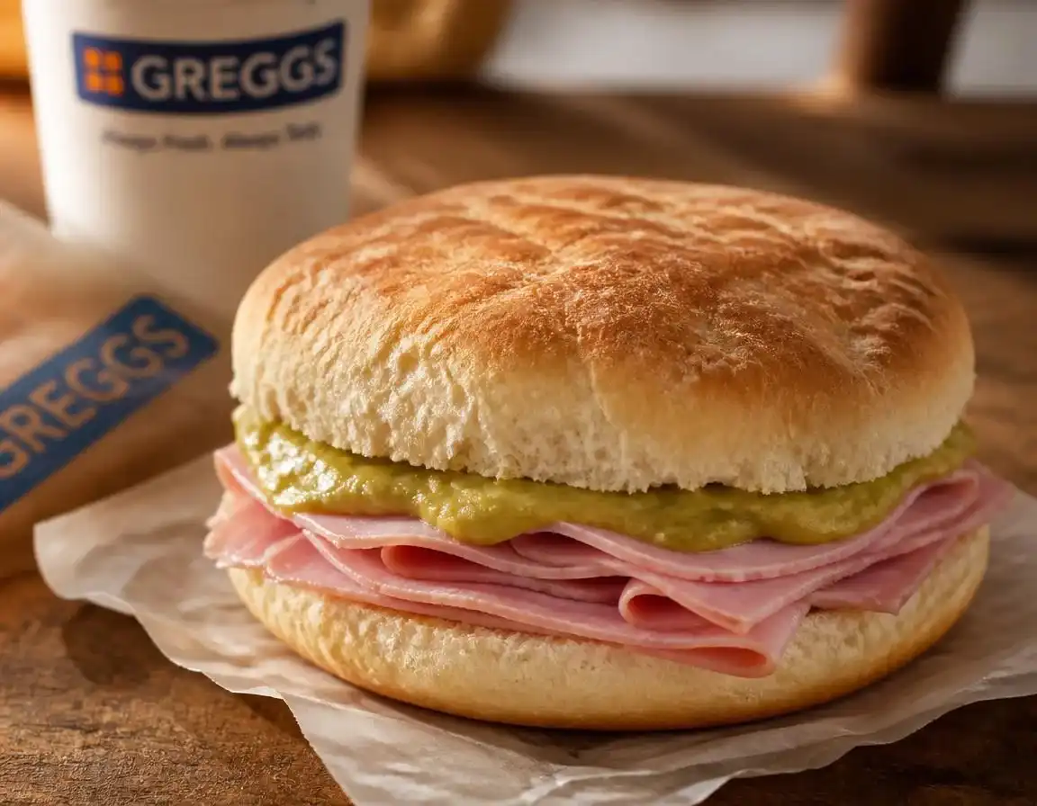 Ham and Pease Pudding Stottie