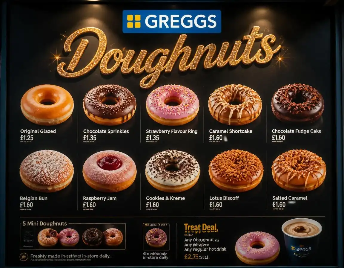 Greggs Doughnuts Price