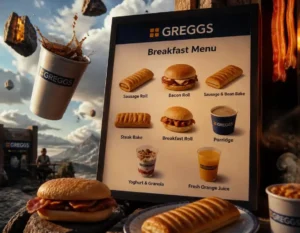 Greggs Breakfast Menu Prices