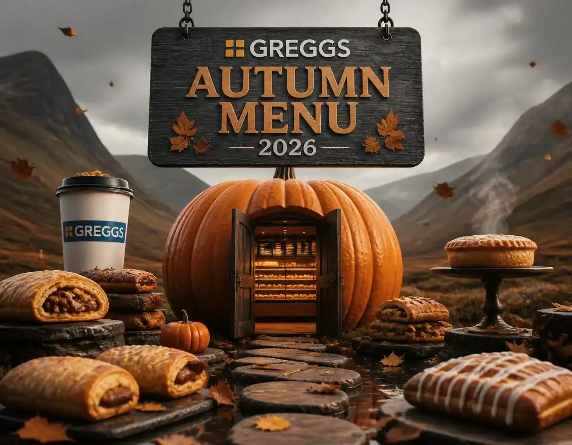 Greggs Autumn Menu 2026