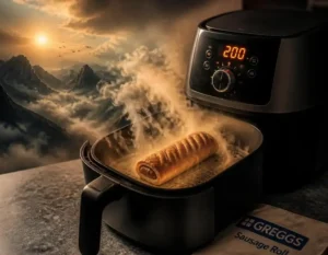 Greggs Sausage Roll in Air Fryer
