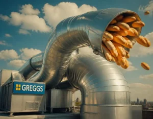 Commercial Ventilation SystemUsed at Greggs UK
