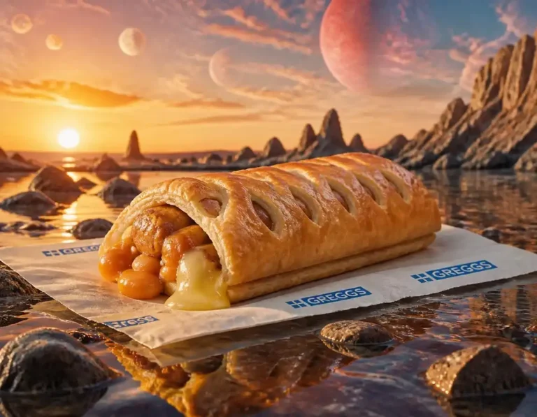 Greggs Sausage, Bean & Cheese Melt