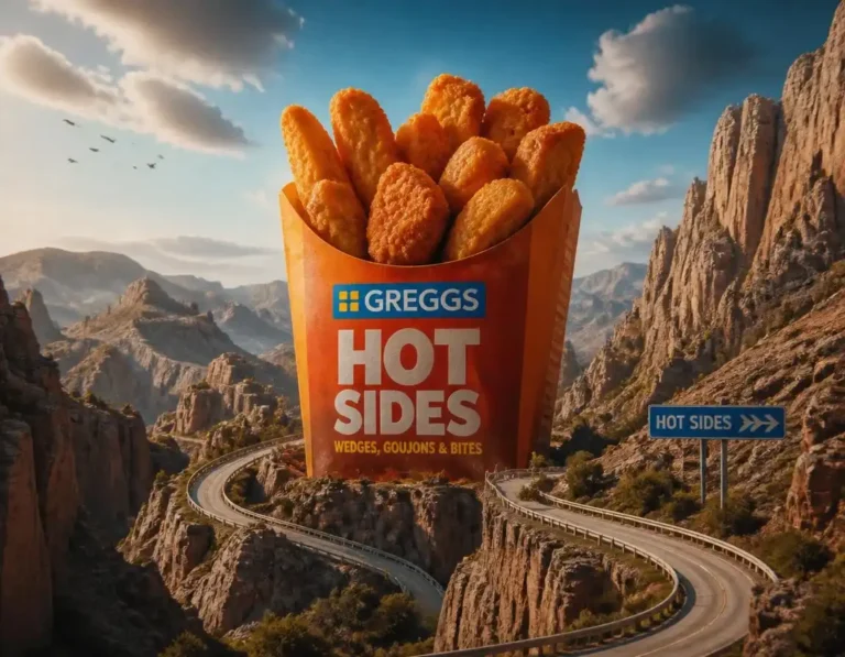 Greggs Hot Sides: Wedges, Goujons & Bites